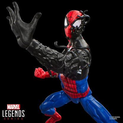 Marvel Legends Secret Wars Spider-Man Alien Costume Retro Carded Action Figure