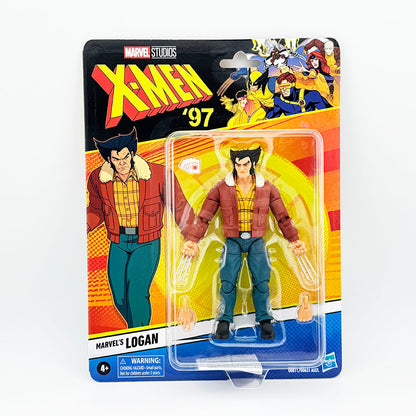 Marvel Legends X-Men 97 Retro Carded Logan Action Figure