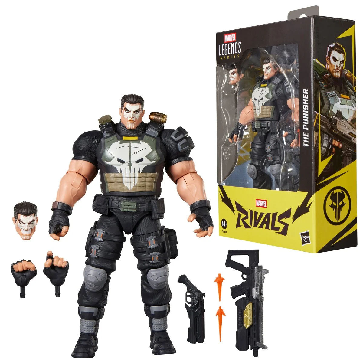 Hasbro Marvel Legends Rivals Series Punisher 6 Inch Action Figure