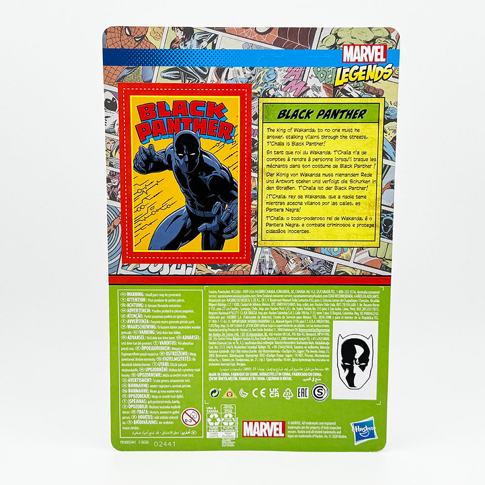 Marvel Legends Retro 3 3/4" Black Panther 1st Edition Action Figure
