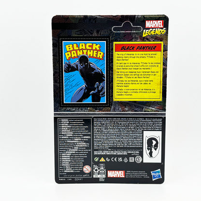 Marvel Legends Retro 3 3/4" Black Panther 1st Edition Foil Card Action Figure