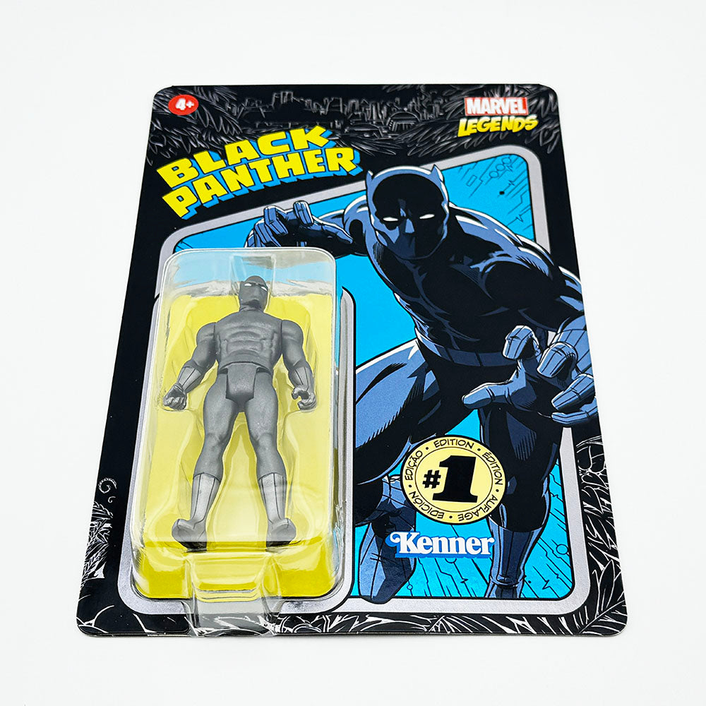 Marvel Legends Retro 3 3/4" Black Panther 1st Edition Foil Card Action Figure