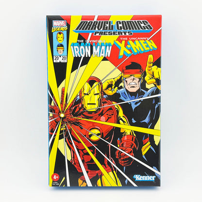 Marvel Legends Retro 3 3/4" Iron Man and Cyclops Action Figures