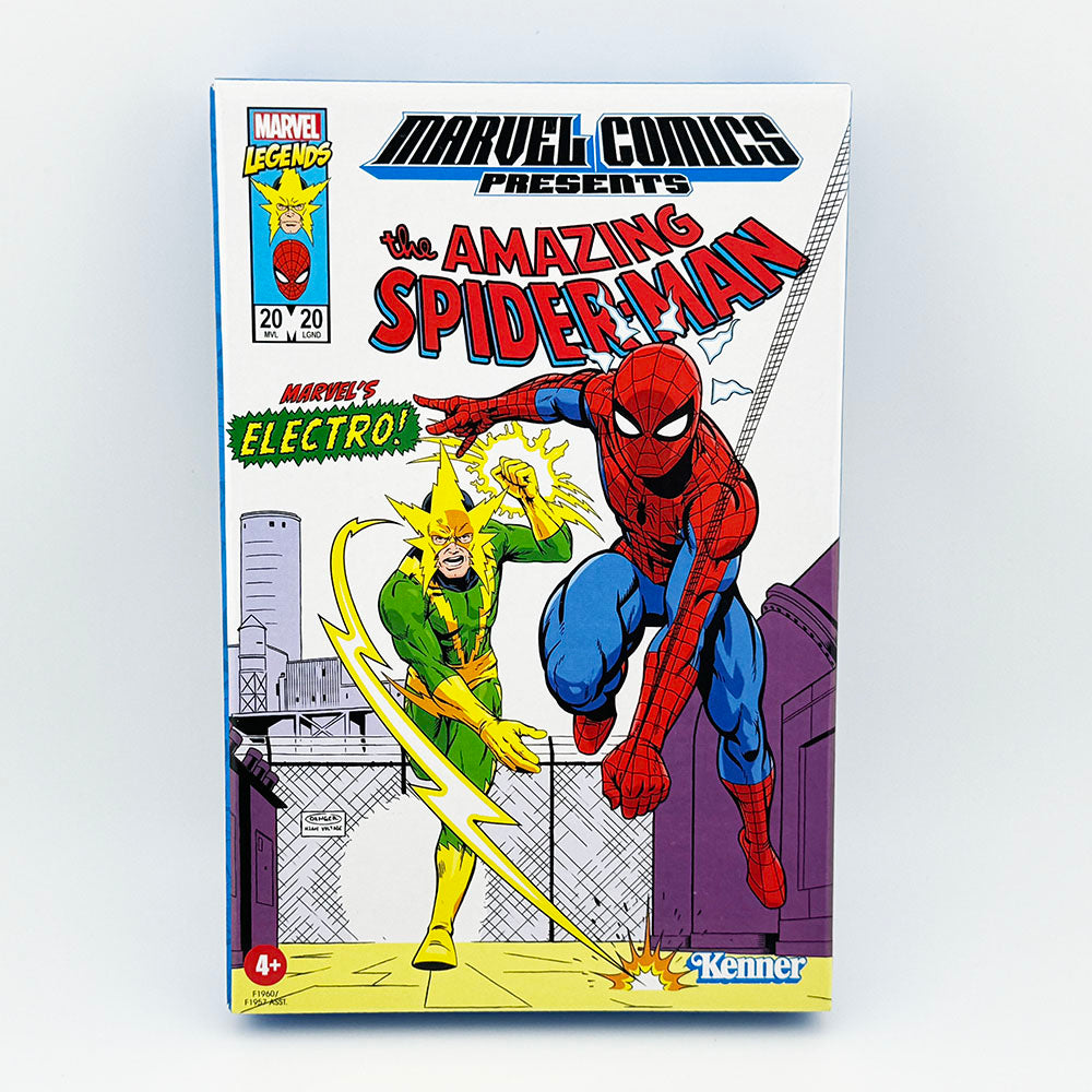 Marvel Legends Retro 3 3/4" Spider-Man and Electro Action Figures