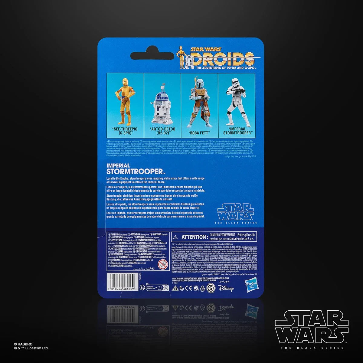 Hasbro Kenner Star Wars Droids Stormtrooper Retro Collection Carded Action Figure