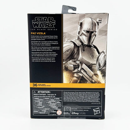 Hasbro Star Wars Black Series The Mandalorian Paz Vizsla Action Figure