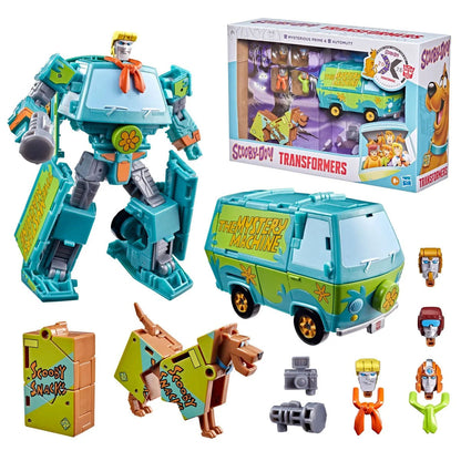 Hasbro Scooby-Doo Transformers Mysterious Prime & Automutt Action Figure Set