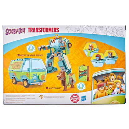 Hasbro Scooby-Doo Transformers Mysterious Prime & Automutt Action Figure Set