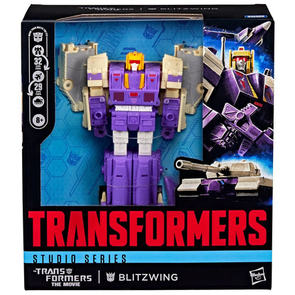 Transformers Studio Series 86 Blitzwing The Movie Action Figure