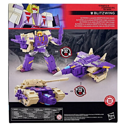Transformers Studio Series 86 Blitzwing The Movie Action Figure