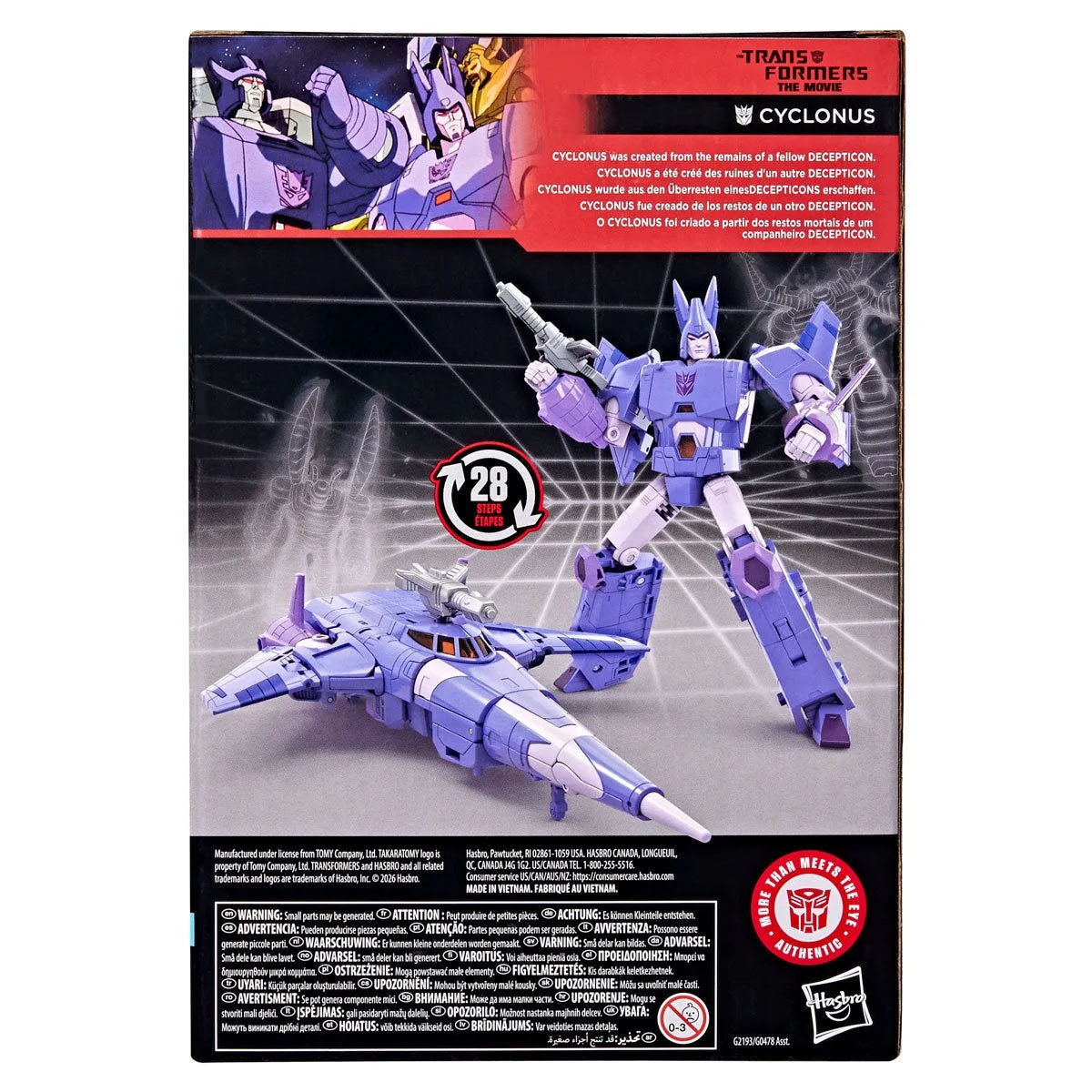 Transformers Studio Series 86 Cyclonus The Movie Action Figure