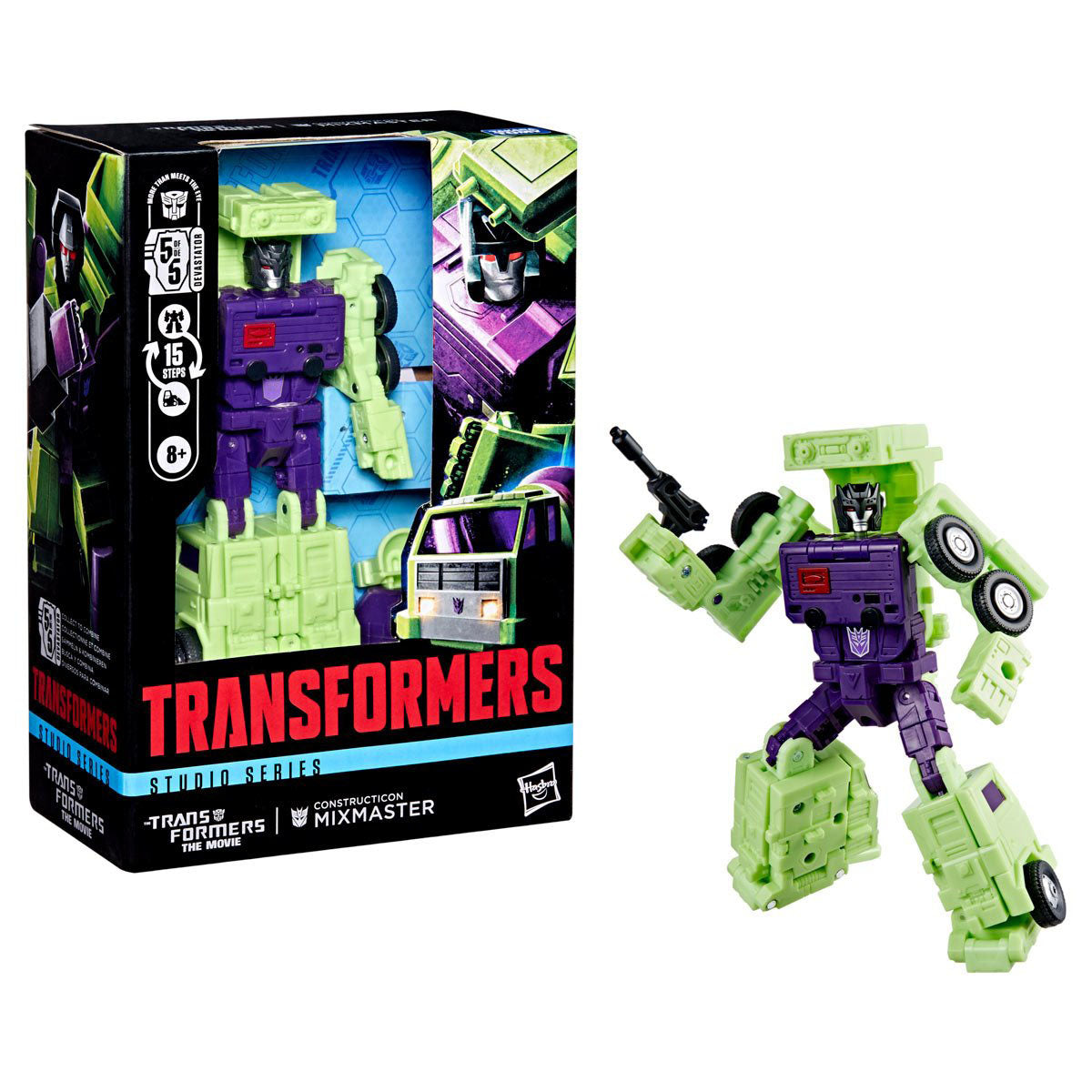 Transformers Studio Series 86 Constructicon Mixmaster The Movie Action Figure