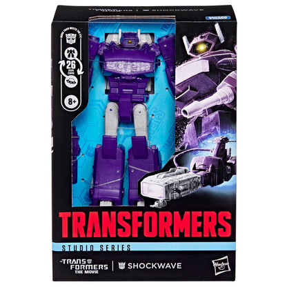 Transformers Studio Series 86 Shockwave The Movie Action Figure