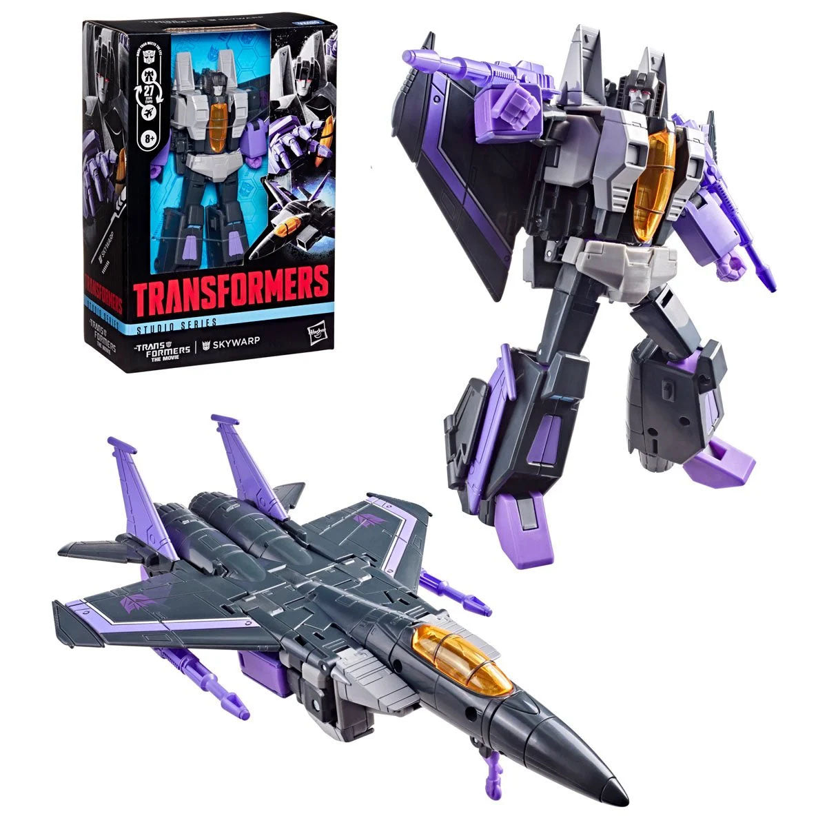 Transformers Studio Series 86 Skywarp The Movie Action Figure