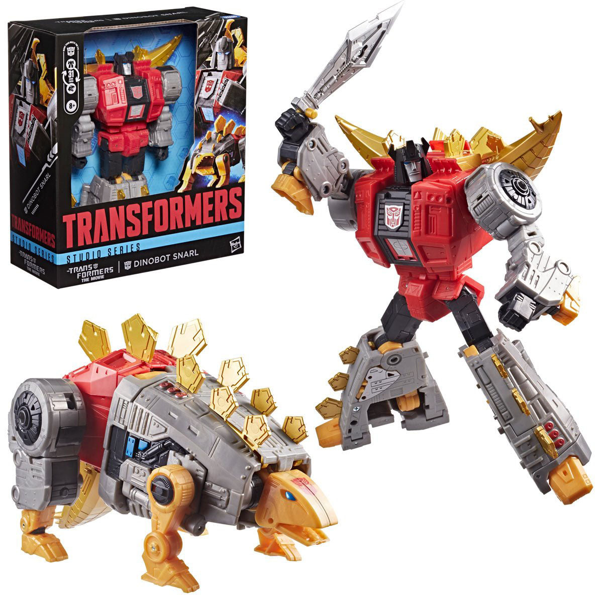 Transformers Studio Series 86 Dinobot Snarl The Movie Action Figure