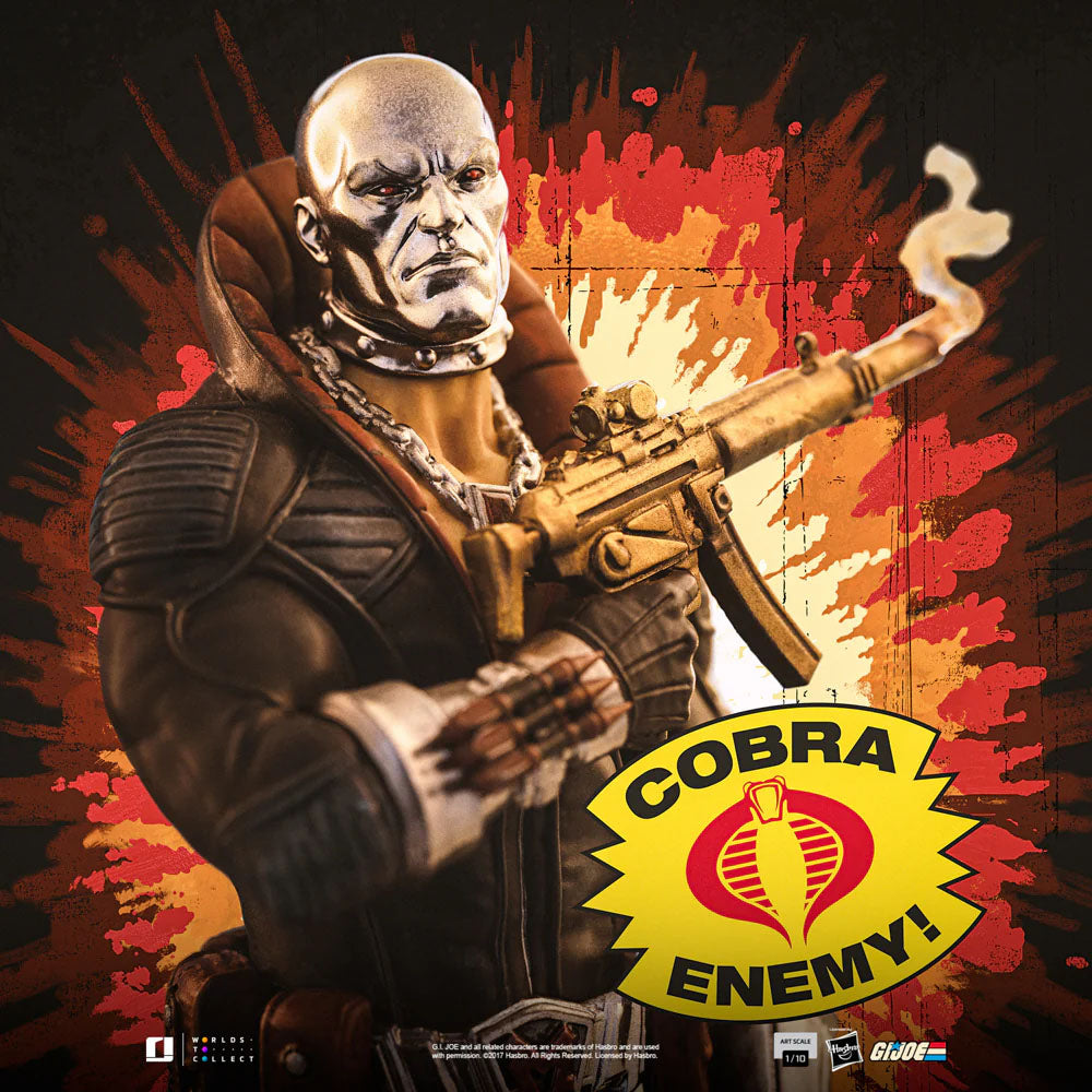 Iron Studios G.I. Joe Destro 1:10 Art Scale Limited Edition Statue