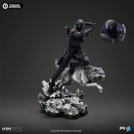 Iron Studios G.I. Joe Snake Eyes 1:10 Art Scale Limited Edition Statue