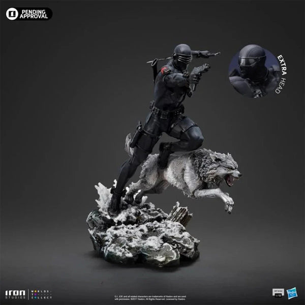 Iron Studios G.I. Joe Snake Eyes 1:10 Art Scale Limited Edition Statue
