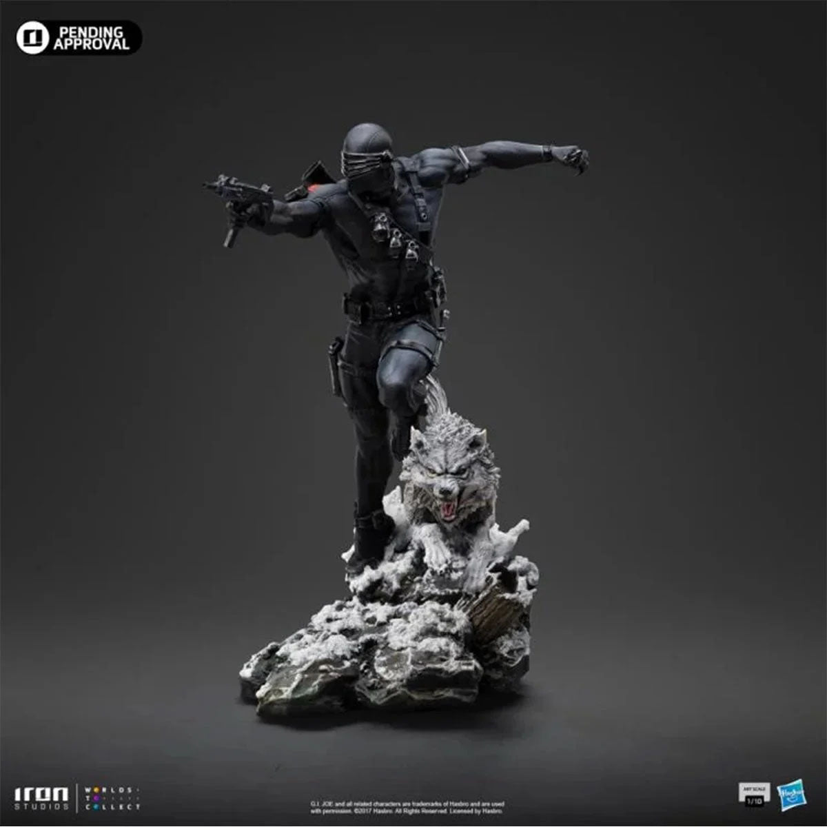 Iron Studios G.I. Joe Snake Eyes 1:10 Art Scale Limited Edition Statue