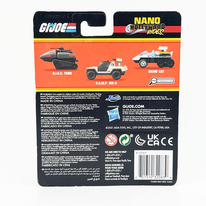 Jada G.I. Joe Nano Hollywood Rides Snow Cat VAMP MK II HISS Tank Die-Cast Vehicles
