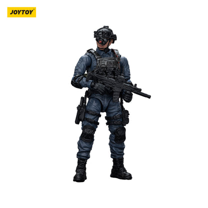 Joy Toy Military Army Builder Promotion Pack 4 Assault Team Member 1:18 Scale Action Figure