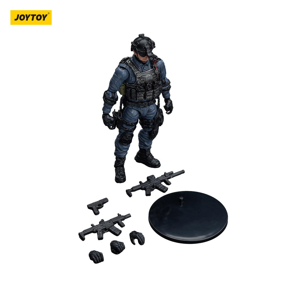 Joy Toy Military Army Builder Promotion Pack 4 Assault Team Member 1:18 Scale Action Figure