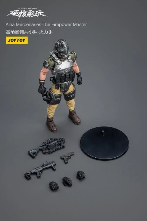 Joy Toy Military Kina Mercenaries The Firepower Master 1:18 Scale Action Figure