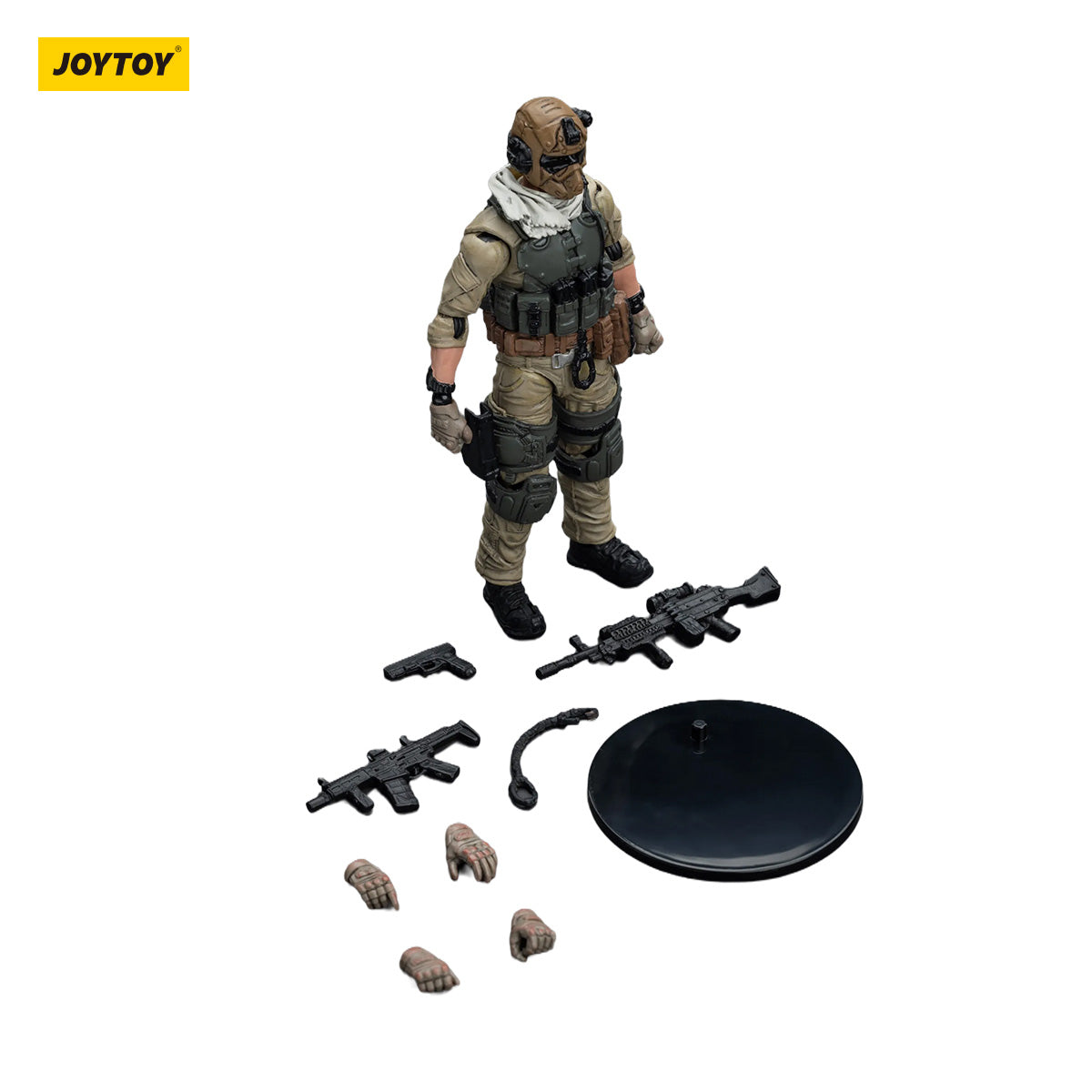 Joy Toy Military U.S. Army Delta Assault Squad Machine Gunner 1:18 Scale Action Figure
