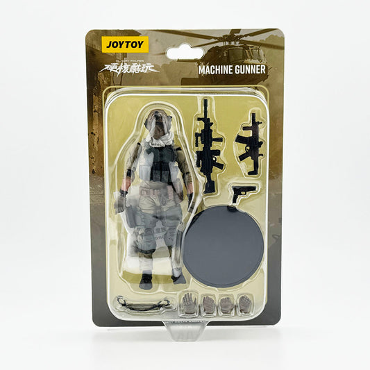 Joy Toy Military U.S. Army Delta Assault Squad Machine Gunner 1:18 Scale Action Figure