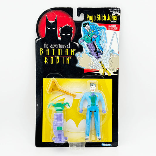 Kenner The Adventures of Batman and Robin Animated Pogo Stick Joker Action Figure