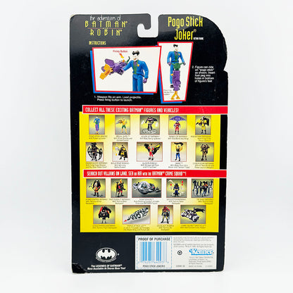 Kenner The Adventures of Batman and Robin Animated Pogo Stick Joker Action Figure