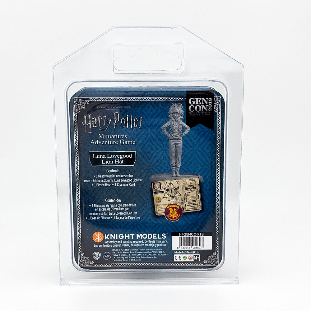 Harry Potter Luna Lovegood Lion Hat Miniature Gencon 2018 Knight Models