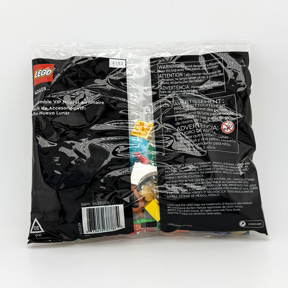 Lego Lunar New Year VIP Add-On Pack Poly Bag 40605