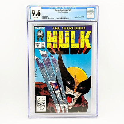 Marvel The Incredible Hulk Comic Book Issue 340 GCG 9.6