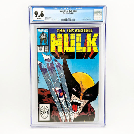 Marvel The Incredible Hulk Comic Book Issue 340 GCG 9.6