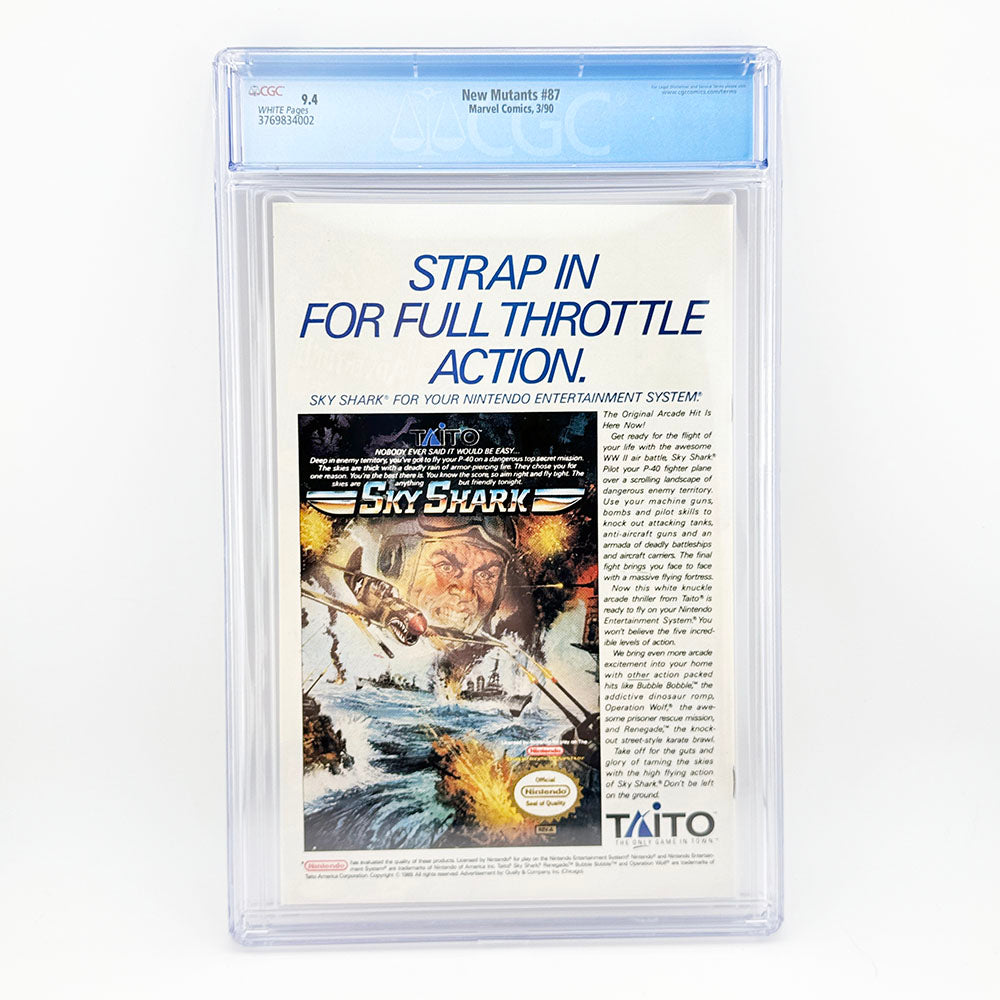 Marvel The New Mutants Comic Book Issue 87 GCG 9.4