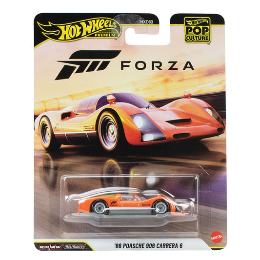 Hot Wheels Pop Culture Forza 66 Porsche 906 Carrera Diecast Carded Vehicle
