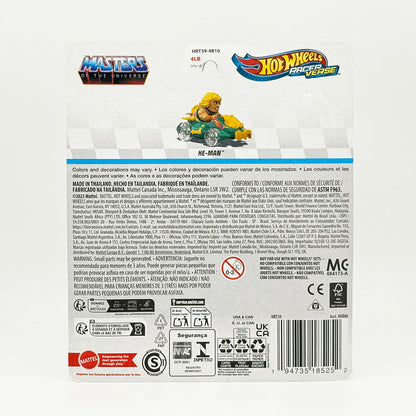 Hot Wheels Racerverse Masters of the Universe He-Man Diecast Carded Vehicle