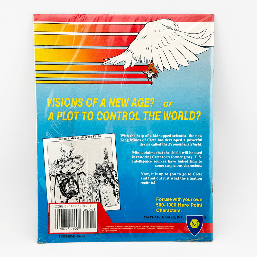 Mayfair Games DC Heroes Role Playing Game Module Project Prometheus Sealed