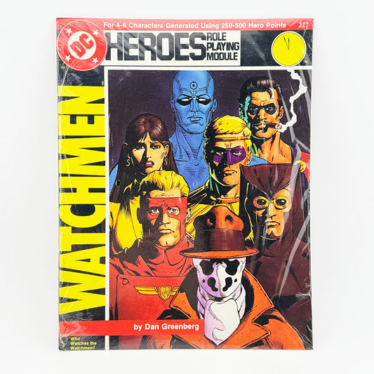 Mayfair Games DC Heroes Role Playing Game Module Watchmen Sealed