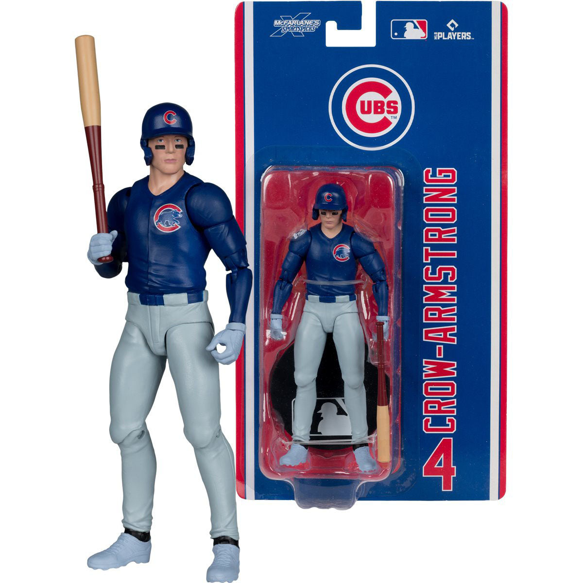 McFarlane SportsPicks Pete Crow-Armstrong Chicago Cubs MLB 6-Inch Action Figure