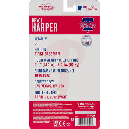 McFarlane SportsPicks Bryce Harper Philadelphia Phillies MLB 6-Inch Action Figure