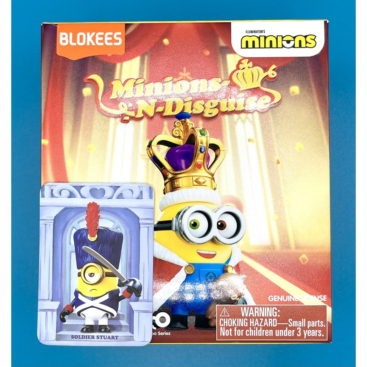 Minions Blokees Minions-N-Disguise Soldier Stuart Unbuilt
