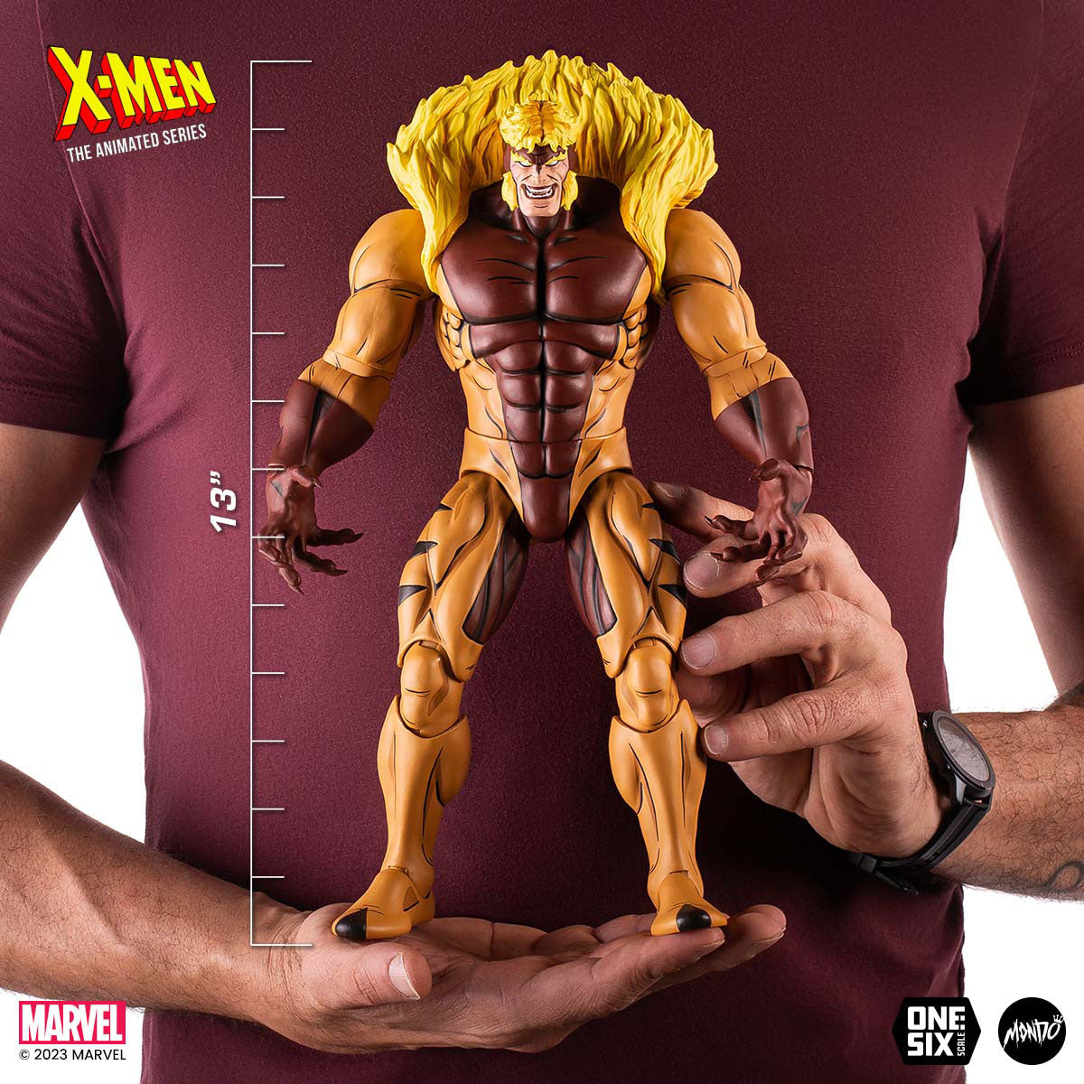 Mondo X-Men: The Animated Series - Sabretooth 1/6 Scale Figure