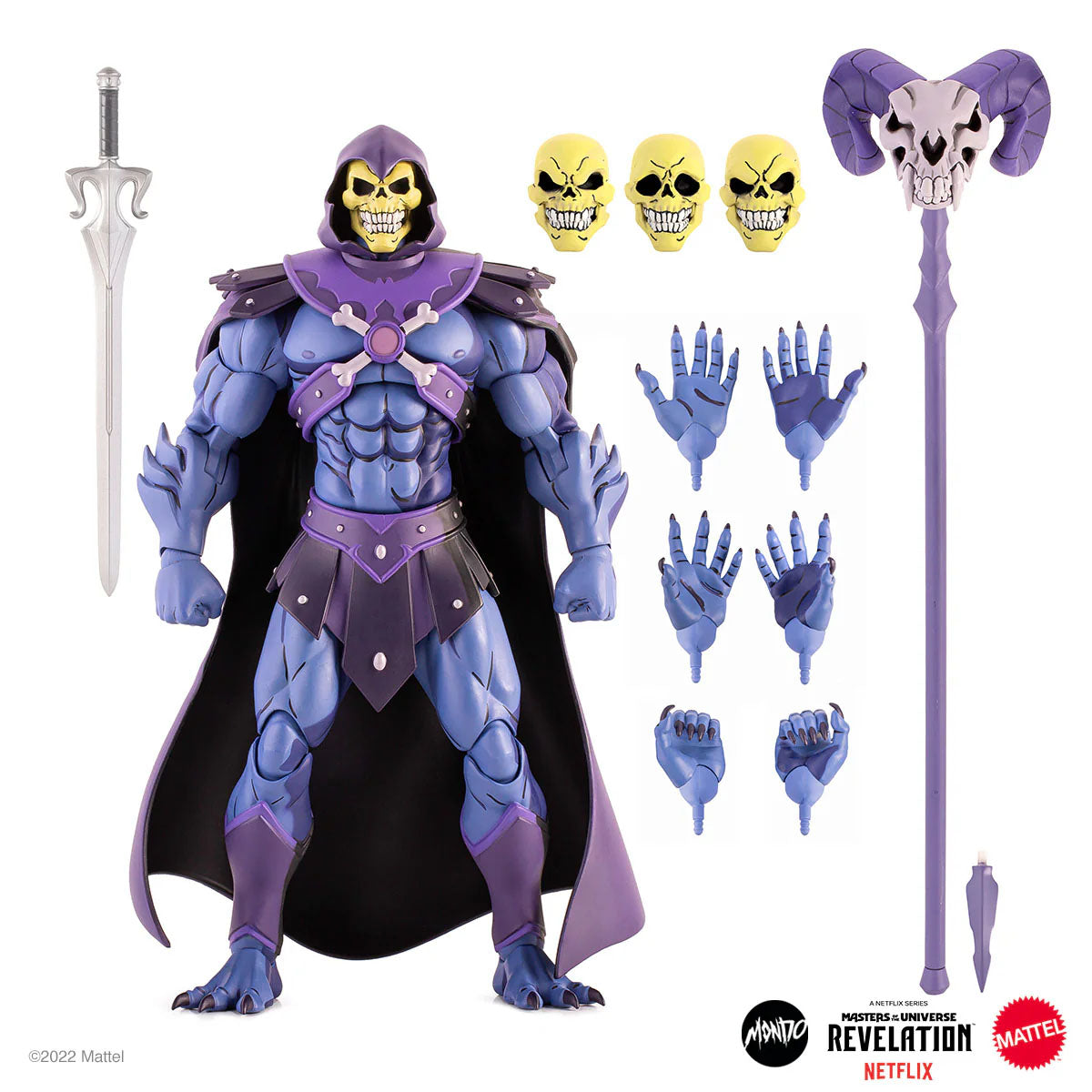 Mondo Masters of the Universe Revelation Skeletor 1/6 Scale Action Figure Exclusive