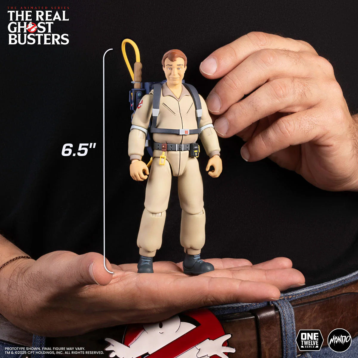 Mondo The Real Ghostbusters Ray Stantz 1/12 Scale Figure