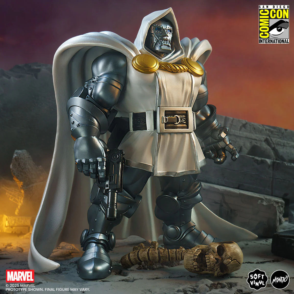 Mondo Marvel Doctor Doom Soft Vinyl Figure Doom God Emperor Variant