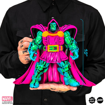 Mondo Marvel Doctor Doom Soft Vinyl Figure Psychedelic Variant