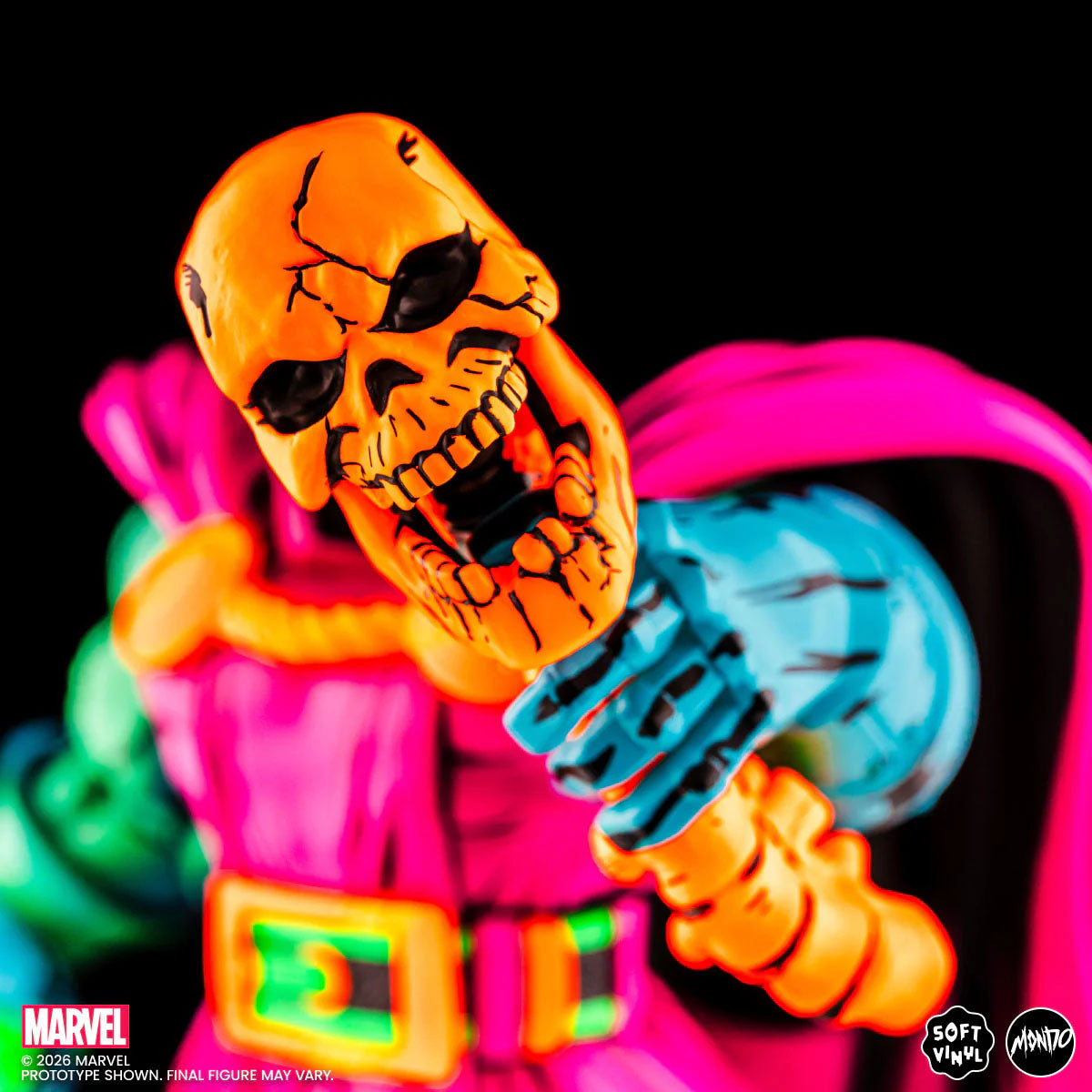 Mondo Marvel Doctor Doom Soft Vinyl Figure Psychedelic Variant