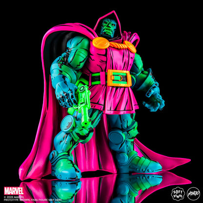 Mondo Marvel Doctor Doom Soft Vinyl Figure Psychedelic Variant
